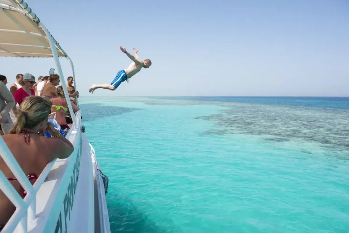 From Hurghada: Dolphin Watching Tour with Snorkeling