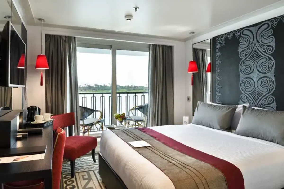 Croisière privée de luxe de 5 jours sur le Nil, de Louxor à Assouan, avec visites touristiques.